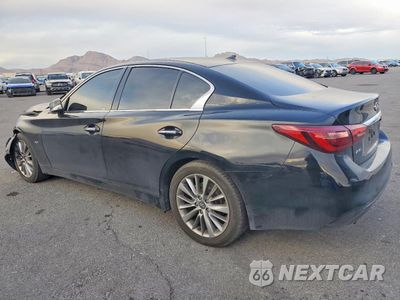 Drugie zdjęcie samochodu z przodu: 2018 INFINITI Q50 LUXE VIN:JN1EV7AR7JM440761 - miniatura