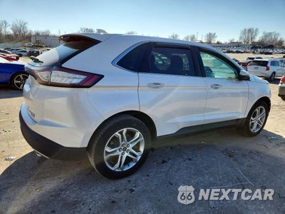 Trzecie zdjęcie samochodu z tyłu: 2016 FORD EDGE TITANIUM VIN:2FMPK4K91GBB13729 - miniatura