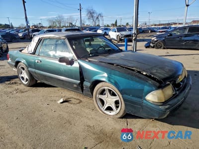 Czwarte zdjęcie samochodu z boku: 1990 FORD MUSTANG LX VIN:1FACP44E2LF157896 - miniatura