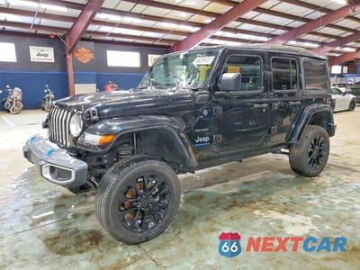 2023 JEEP WRANGLER SAHARA 4XE 1C4JJXP67PW696061 - główne zdjęcie licytacji z USA - miniatura