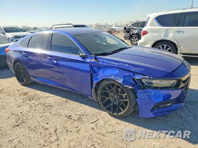 Czwarte zdjęcie samochodu z boku: 2020 HONDA ACCORD SPORT VIN:1HGCV1F39LA073468 - miniatura