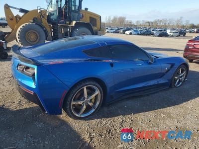 Trzecie zdjęcie samochodu z tyłu: 2015 CHEVROLET CORVETTE VIN:1G1YD2D76F5112137 - miniatura