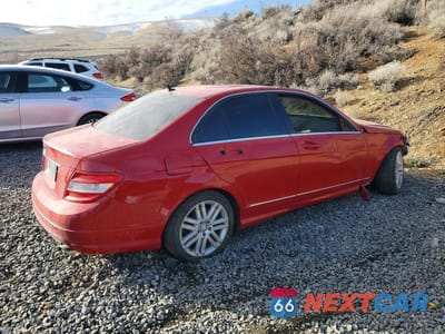 Trzecie zdjęcie samochodu z tyłu: 2009 MERCEDES-BENZ C 300 VIN:WDDGF54X69R069159 - miniatura