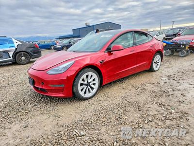 2021 TESLA MODEL 3 5YJ3E1EB3MF044547 - główne zdjęcie licytacji z USA - miniatura