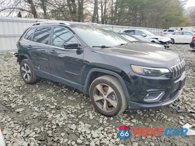 Czwarte zdjęcie samochodu z boku: 2021 JEEP CHEROKEE LIMITED VIN:1C4PJMDX8MD221466 - miniatura