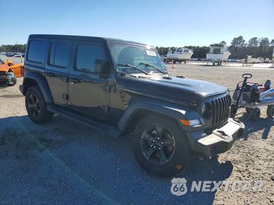 Czwarte zdjęcie samochodu z boku: 2021 JEEP WRANGLER UNLIMITED SPORT VIN:1C4HJXDN6MW725703 - miniatura