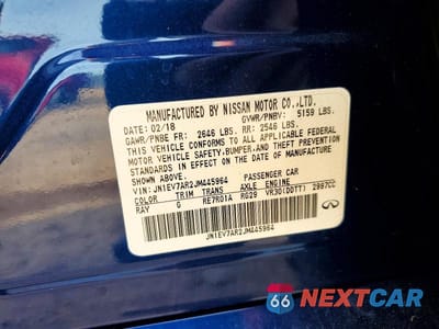 Zdjęcie 13 z 13 samochodu: 2018 INFINITI Q50 LUXE VIN:JN1EV7AR2JM445964 - miniatura