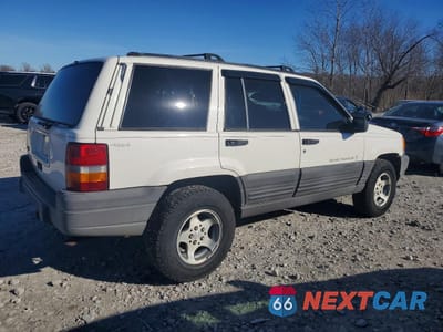 Trzecie zdjęcie samochodu z tyłu: 1996 JEEP GRAND CHEROKEE LAREDO VIN:1J4EZ58S6TC134832 - miniatura