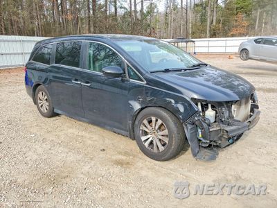 Czwarte zdjęcie samochodu z boku: 2014 HONDA ODYSSEY EXL VIN:5FNRL5H61EB102257 - miniatura