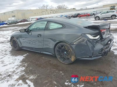 Drugie zdjęcie samochodu z przodu: 2022 BMW M4 COMPETITION VIN:WBS43AZ03NCJ52449 - miniatura