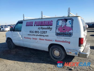 Drugie zdjęcie samochodu z przodu: 2002 FORD E150 UTILITY / SERVICE VAN VIN:1FTRE14252HA55350 - miniatura