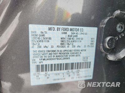 Zdjęcie 13 z 13 samochodu: 2025 FORD EXPLORER ACTIVE VIN:1FMUK8DH7SGC29565 - miniatura