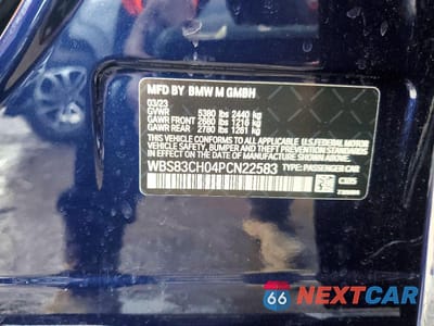 Zdjęcie 13 z 14 samochodu: 2023 BMW M5 VIN:WBS83CH04PCN22583 - miniatura