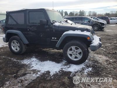 Czwarte zdjęcie samochodu z boku: 2008 JEEP WRANGLER X VIN:1J4FA24158L534931 - miniatura
