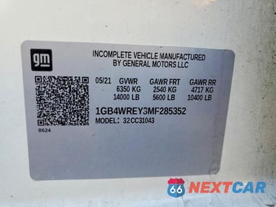 Zdjęcie 10 z 10 samochodu: 2021 CHEVROLET SILVERADO C3500 VIN:1GB4WREY3MF285352 - miniatura