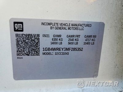 Zdjęcie 10 z 10 samochodu: 2021 CHEVROLET SILVERADO C3500 VIN:1GB4WREY3MF285352 - miniatura