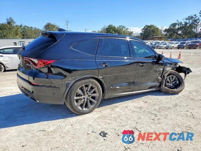 Trzecie zdjęcie samochodu z tyłu: 2026 ACURA MDX A-SPEC VIN:5J8YE1H0XTL000395 - miniatura