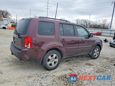 Trzecie zdjęcie samochodu z tyłu: 2011 HONDA PILOT EXL VIN:5FNYF3H55BB013978 - miniatura