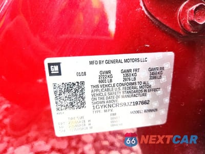 Zdjęcie 12 z 12 samochodu: 2018 CADILLAC XT5 LUXURY VIN:1GYKNCRS9JZ197662 - miniatura