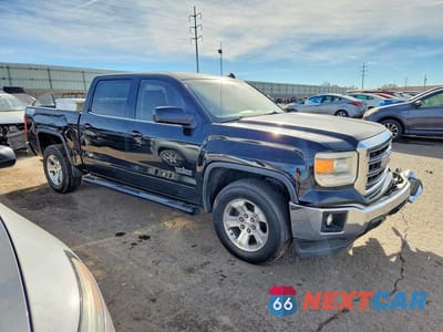 Czwarte zdjęcie samochodu z boku: 2014 GMC SIERRA C1500 SLE VIN:3GTP1UEC3EG305789 - miniatura