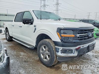 Czwarte zdjęcie samochodu z boku: 2024 FORD F150 XLT VIN:1FTFW3L55RKE23708 - miniatura