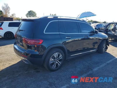 Trzecie zdjęcie samochodu z tyłu: 2024 MERCEDES-BENZ GLB 250 VIN:W1N4M4GB9RW376803 - miniatura