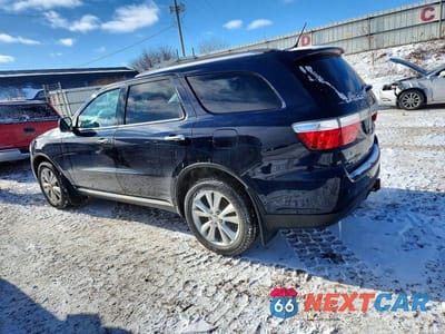 Drugie zdjęcie samochodu z przodu: 2013 DODGE DURANGO CREW VIN:1C4RDJDG0DC604757 - miniatura