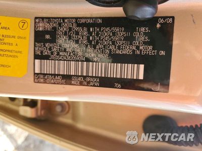 Zdjęcie 13 z 13 samochodu: 2008 TOYOTA HIGHLANDER LIMITED VIN:JTEDS42A382059094 - miniatura