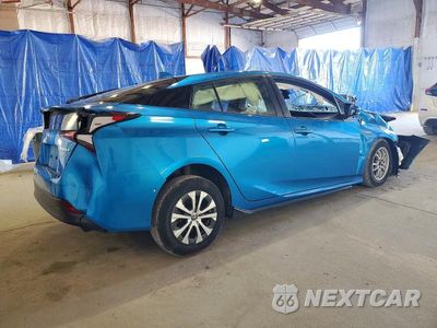 Trzecie zdjęcie samochodu z tyłu: 2021 TOYOTA PRIUS LE VIN:JTDL9MFUXM3023746 - miniatura