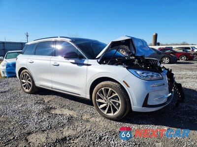 Czwarte zdjęcie samochodu z boku: 2025 LINCOLN CORSAIR GRAND TOURING VIN:5LMTJ5DZ1SUL20576 - miniatura
