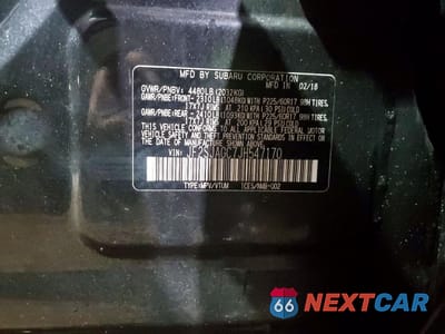 Zdjęcie 13 z 14 samochodu: 2018 SUBARU FORESTER 2.5I PREMIUM VIN:JF2SJAGC7JH547170 - miniatura