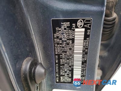 Zdjęcie 12 z 12 samochodu: 2016 TOYOTA COROLLA L VIN:2T1BURHE5GC519224 - miniatura