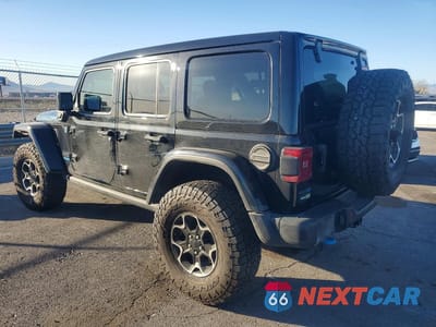 Drugie zdjęcie samochodu z przodu: 2021 JEEP WRANGLER UNLIMITED RUBICON 4XE VIN:1C4JJXR61MW674811 - miniatura