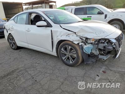 Czwarte zdjęcie samochodu z boku: 2023 NISSAN SENTRA SV VIN:3N1AB8CV9PY255186 - miniatura