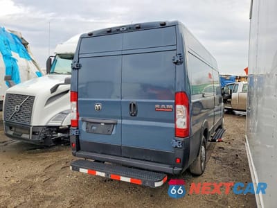 Trzecie zdjęcie samochodu z tyłu: 2020 RAM PROMASTER 3500 DELIVERY VAN VIN:3C6URVJG0LE128886 - miniatura