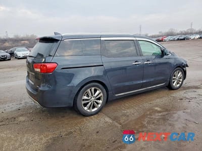 Trzecie zdjęcie samochodu z tyłu: 2017 KIA SEDONA SXL VIN:KNDME5C12H6271980 - miniatura