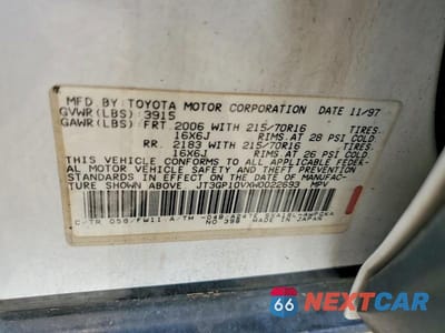 Zdjęcie 13 z 13 samochodu: 1998 TOYOTA RAV4 VIN:JT3GP10VXW0022693 - miniatura