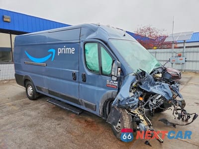 Czwarte zdjęcie samochodu z boku: 2020 RAM PROMASTER 3500 DELIVERY VAN VIN:3C6URVJG7LE144017 - miniatura