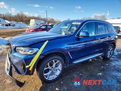 2022 BMW X3 XDRIVE30I 5UX53DP07N9M98757 - główne zdjęcie licytacji z USA - miniatura
