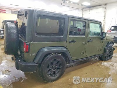 Trzecie zdjęcie samochodu z tyłu: 2016 JEEP WRANGLER UNLIMITED SPORT VIN:1C4BJWDG3GL107939 - miniatura