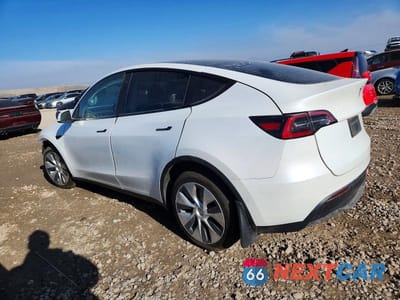 Drugie zdjęcie samochodu z przodu: 2021 TESLA MODEL Y VIN:5YJYGDEE2MF297418 - miniatura
