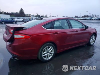 Trzecie zdjęcie samochodu z tyłu: 2014 FORD FUSION SE VIN:3FA6P0HD4ER366926 - miniatura