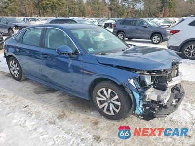 Czwarte zdjęcie samochodu z boku: 2025 HONDA CIVIC LX VIN:2HGFE2F2XSH582544 - miniatura