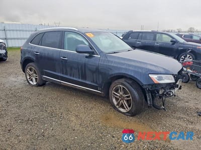 Czwarte zdjęcie samochodu z boku: 2017 AUDI Q5 PREMIUM VIN:WA1C2AFP9HA065298 - miniatura