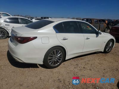 Trzecie zdjęcie samochodu z tyłu: 2018 INFINITY Q50 3.0T LUXE VIN:JN1EV7AP7JM358964 - miniatura