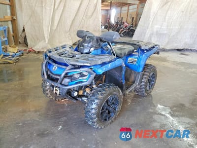 Drugie zdjęcie samochodu z przodu: 2023 CAN-AM OUTLANDER 850 XT VIN:3JBLKAU47PJ002060 - miniatura