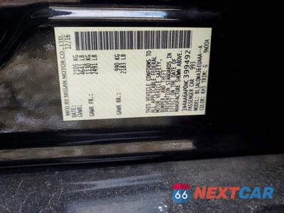 Zdjęcie 12 z 12 samochodu: 2017 NISSAN MAXIMA 3.5 S VIN:1N4AA6AP0HC399492 - miniatura