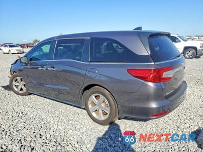 Drugie zdjęcie samochodu z przodu: 2019 HONDA ODYSSEY EXL VIN:5FNRL6H79KB070152 - miniatura