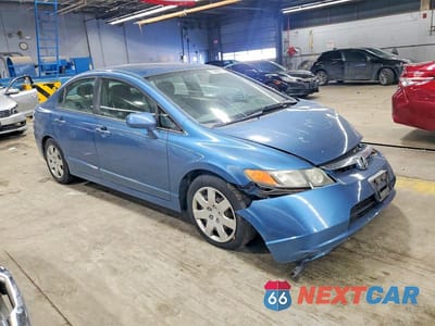 Czwarte zdjęcie samochodu z boku: 2006 HONDA CIVIC LX VIN:1HGFA16576L131872 - miniatura
