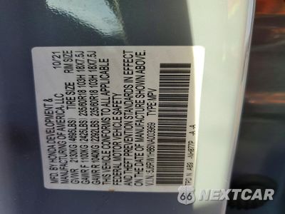 Zdjęcie 14 z 15 samochodu: 2022 HONDA CR-V EXL VIN:5J6RW1H86NA003969 - miniatura